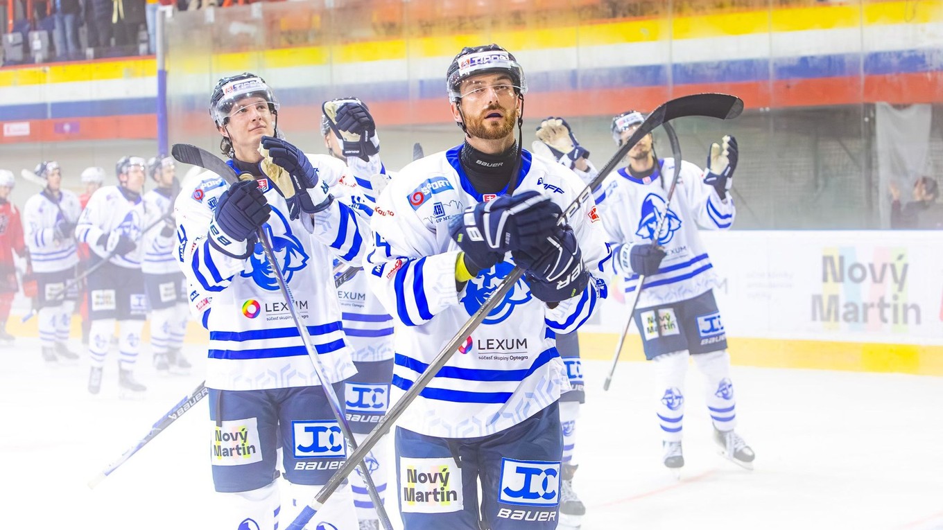 Hokejisti MHA Martin. 