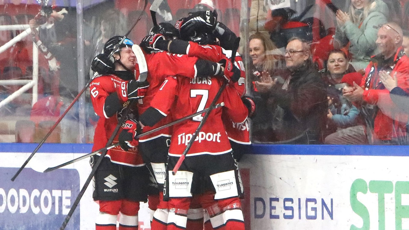 Gólová radosť Banskej Bystrice.