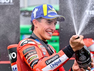 Španielsky motocyklový pretekár Marc Márquez z tímu Ducati.