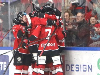 Gólová radosť Banskej Bystrice.