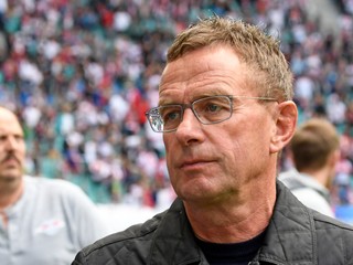 Nemecký tréner Ralf Rangnick. 