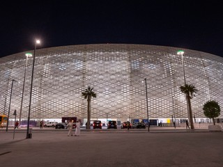 Štadión Al Thumama, jedno 
z dejísk MS vo futbale 2022. 