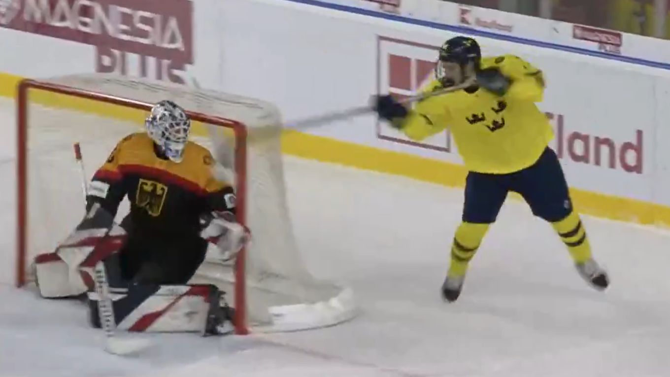 Lakrosový gól v zápase Nemecko - Švédsko na MS U18 2026