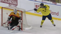 Lakrosový gól v zápase Nemecko - Švédsko na MS U18 2026