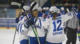 Slovenské hokejistky.