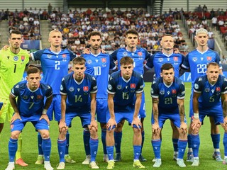 Tím Slovenska pred zápasom Slovensko - Taliansko na EURO U21 2025.