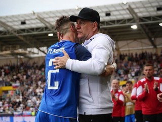 Peter Pekarík a Vladimír Weiss st.