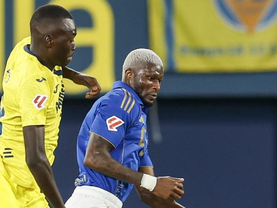 Momentka zo zápasu CF Villarreal - Real Oviedo