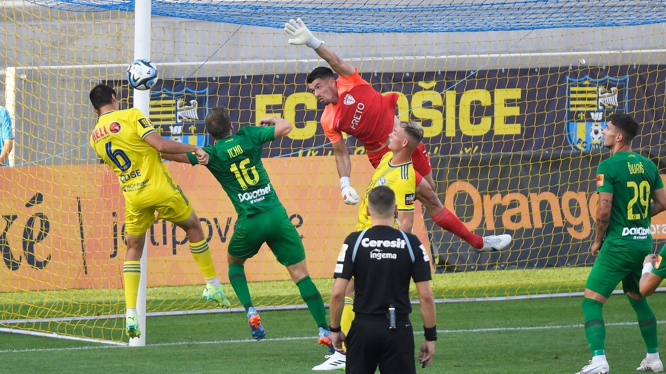 Fotka zo zápasu FC Košice - MŠK Žilina.