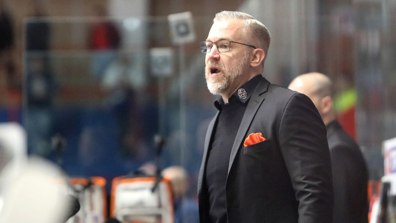 hlavný tréner HC Košice Dan Ceman