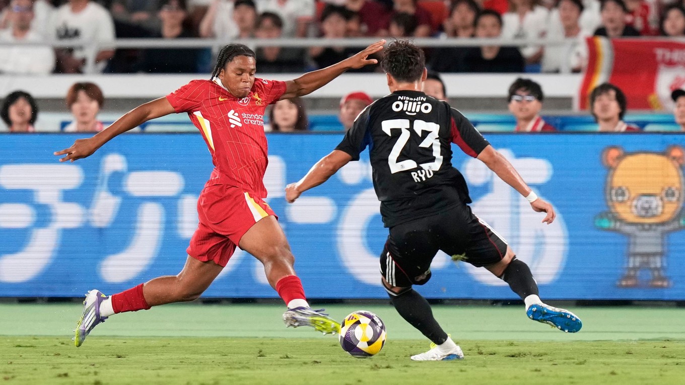 Rio Ngumoha v drese Liverpoolu