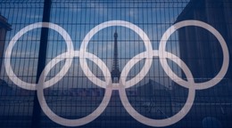 Olympijské kruhy.