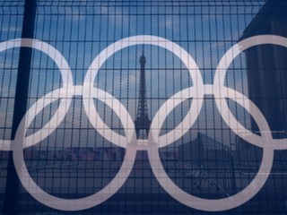 Olympijské kruhy.