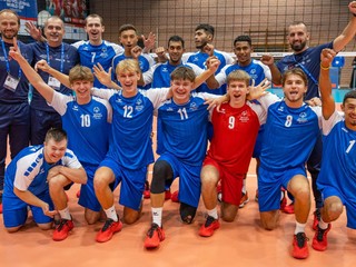 Slovenskí volejbalisti na Špeciálnej olympiáde 2025. 