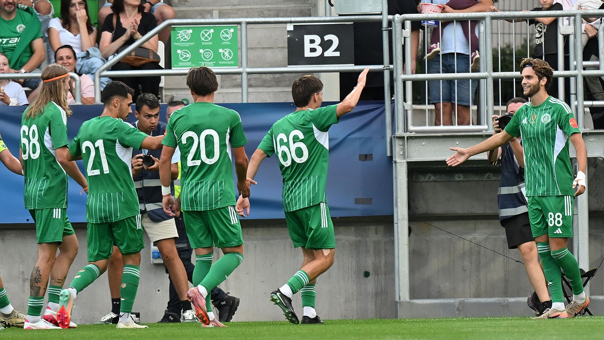 Futbalisti FC Tatran Prešov. 