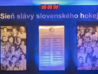 Slovenský zväz ľadového hokeja (SZĽH) znovuotvoril Sieň slávy slovenského hokeja na Zimnom štadióne Ondreja Nepelu v Bratislave v stredu 13. decembra 2023. 