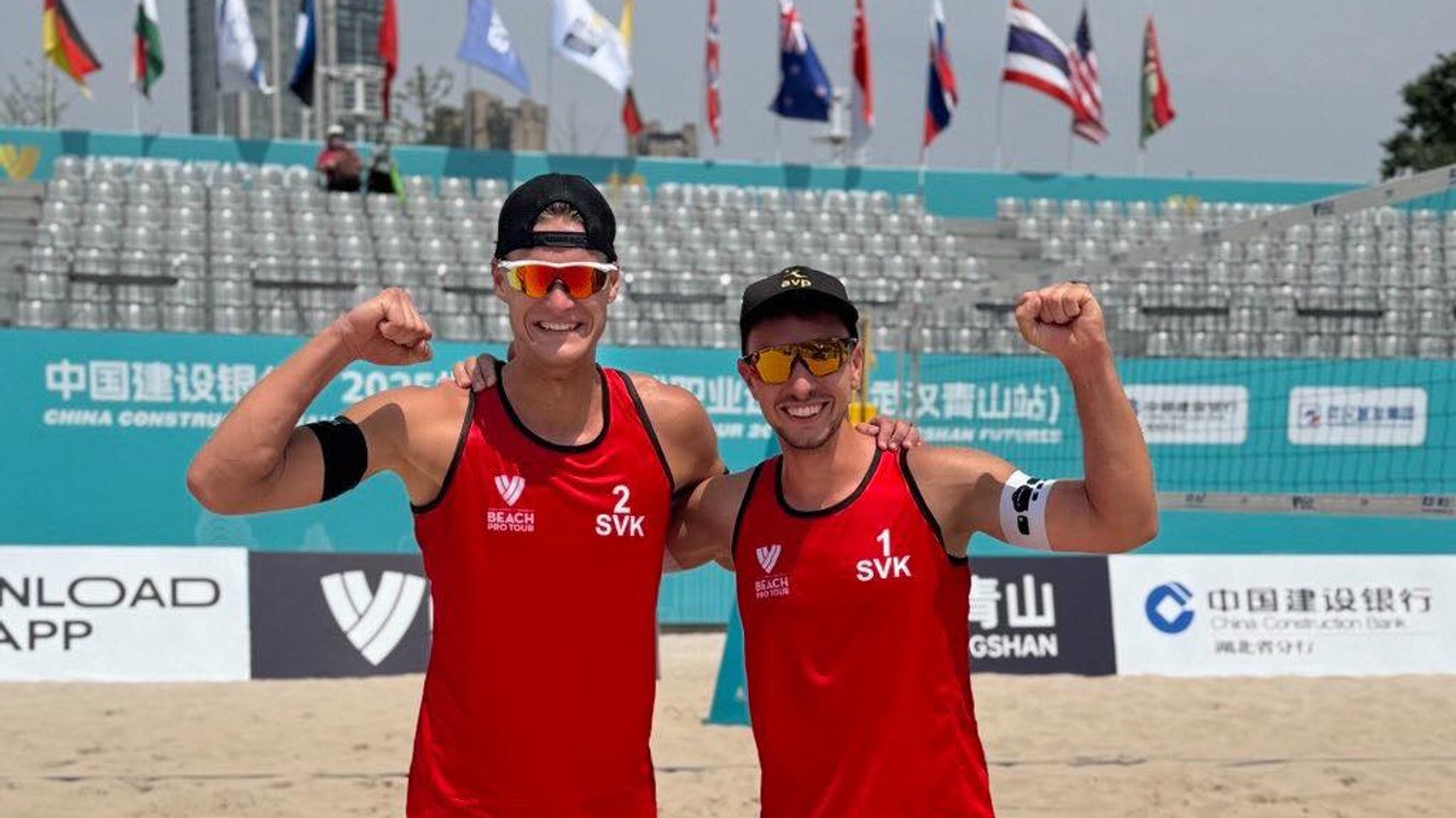 Ľuboš Nemec a Adrián Petruf 