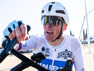 Slovenský cyklista Lukáš Kubiš.