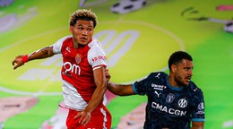 Momentka zo zápasu AS Monaco - Olympique Marseille.