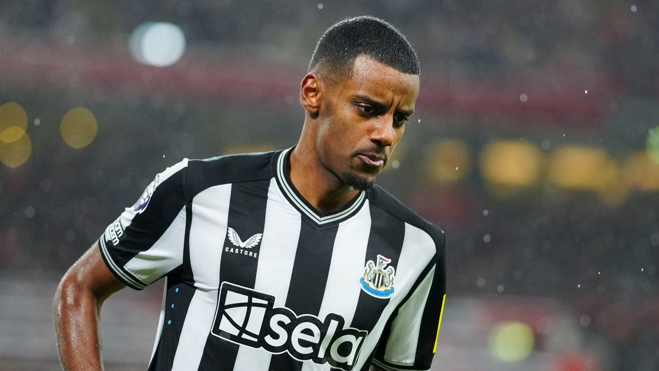 Švédsky útočník tímu Newcastle United Alexander Isak.