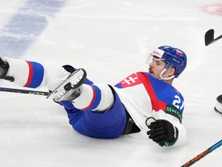 Miloš Kelemen v zápase Slovensko - Kazachstan na MS v hokeji 2023.