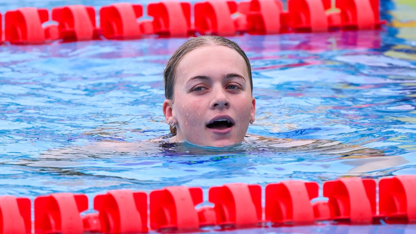 Slovenská plavkyňa Tamara Potocká.