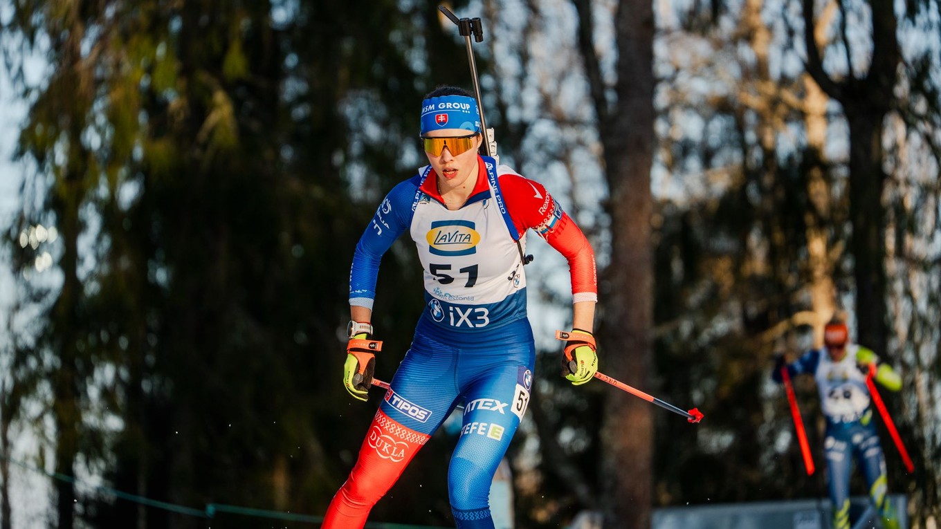 Ema Kapustová v Otepää. 