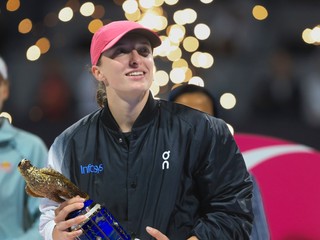 Poľská tenista Iga Swiateková vyhrala turnaj v Dauhe tretíkrát po sebe. 