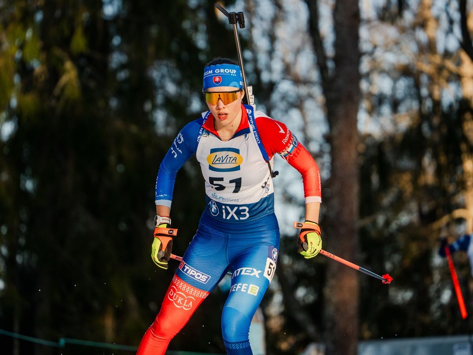 Ema Kapustová v Otepää. 