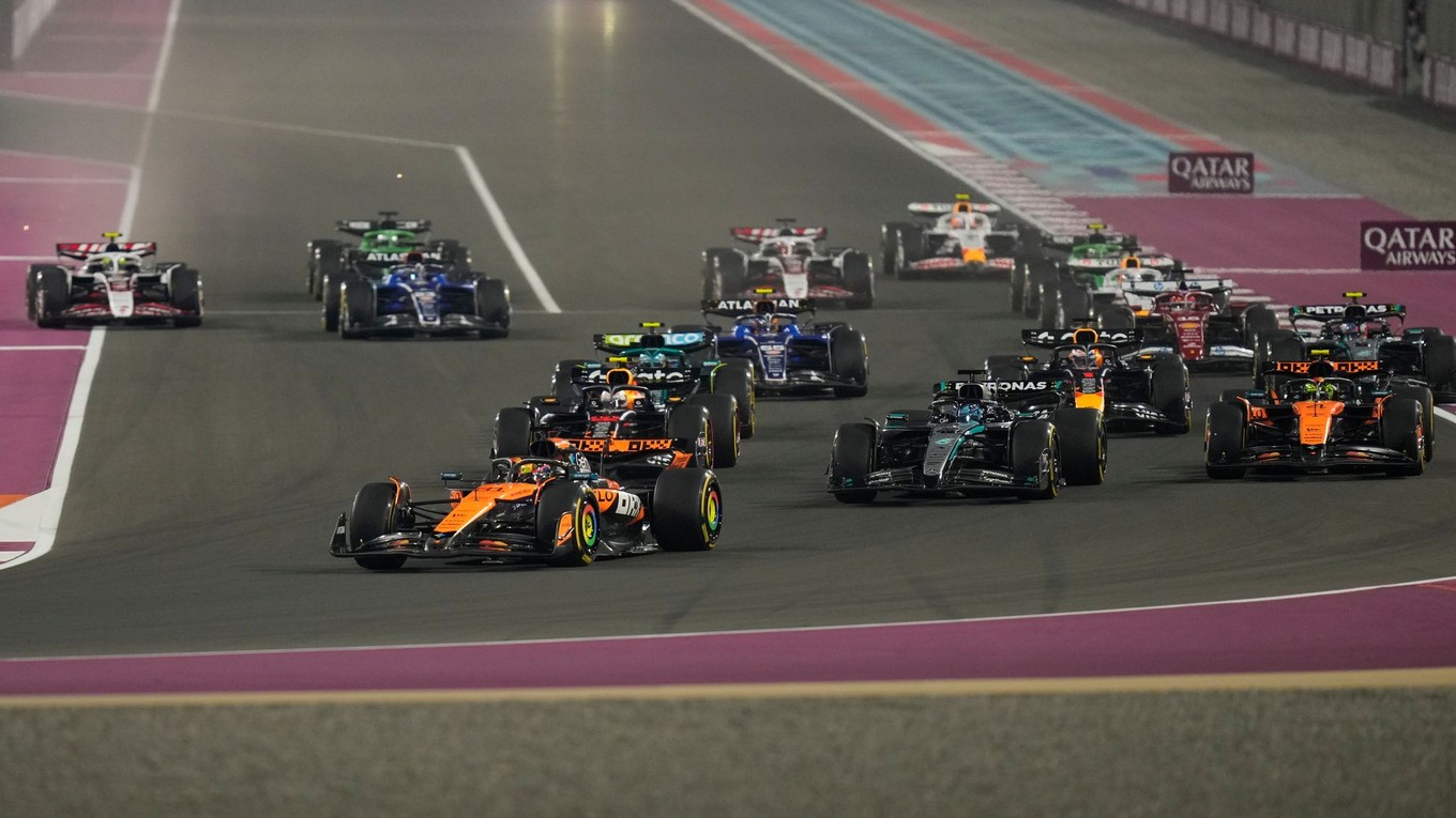 Oscar Piastri vyhral šprint v Katare