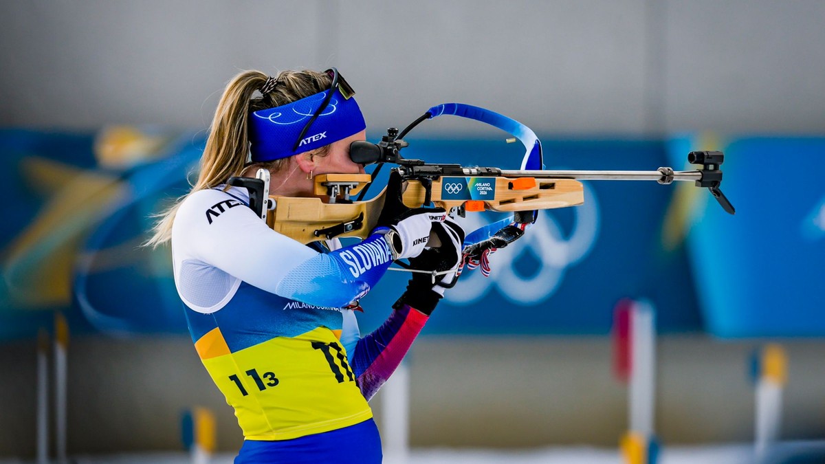 Paulína Bátovská Fialková počas ZOH 2026.