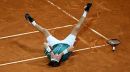 Andrej Rubľov vo finále turnaja ATP Madrid 2024
