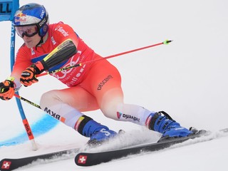 Švajčiarsky lyžiar Marco Odermatt.