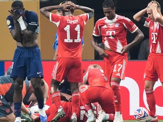 Zranenie Musiala v zápase PSG - Bayern