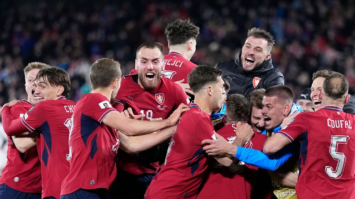 Futbalisti Česka.