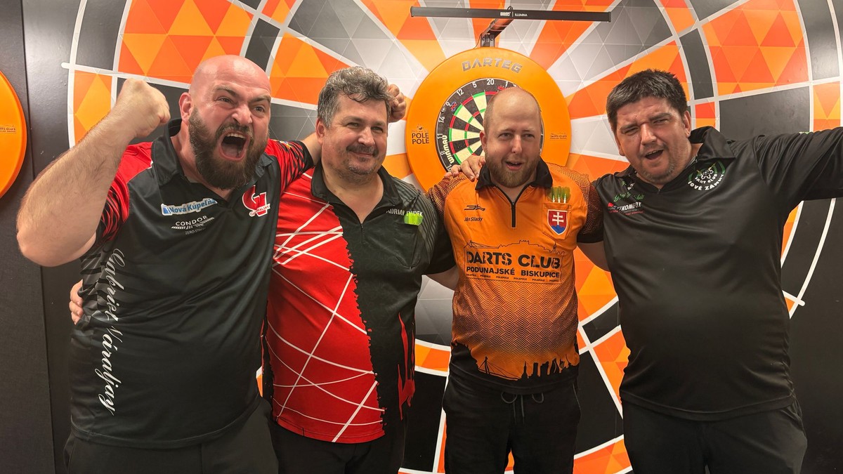 Slovenskí šípkari postúpili na Slovak Darts Open 2026. 
