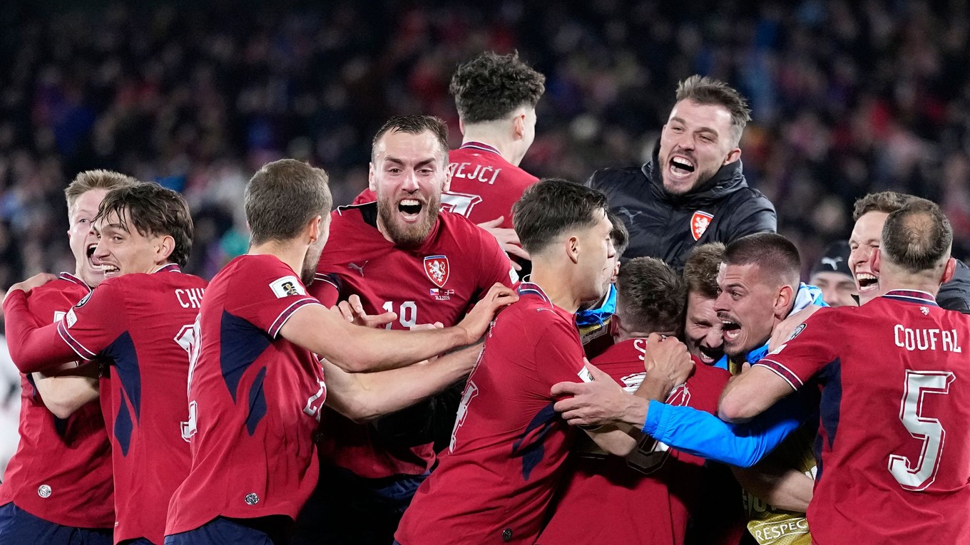 Futbalisti Česka.