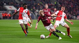 Fotka zo zápasu Slavia Praha - Sparta Praha.