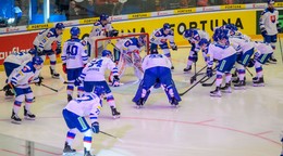 Slovenskí hokejoví reprezentanti pred Vianočným Kaufland Cupom 2024.