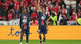 Achraf Hakimi oslavuje gól. 