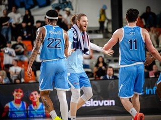 Hráči BC Slovan Bratislava.