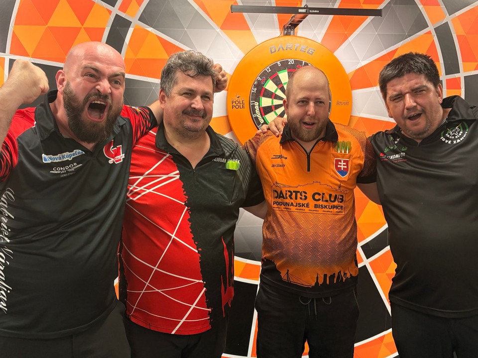 Slovenskí šípkari postúpili na Slovak Darts Open 2026. 