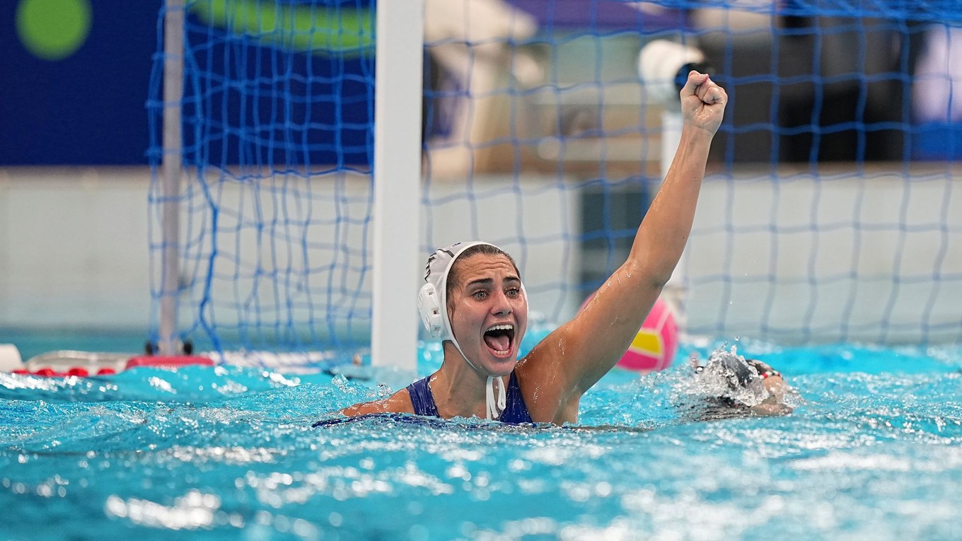 Grécka hráčka Foteini Trichová