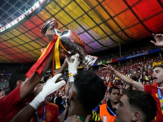 Španielska radosť po finále EURO 2024.