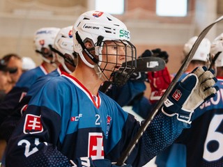 Slovenskí reprezentanti na ME v inline hokeji do 19 rokov 2025.