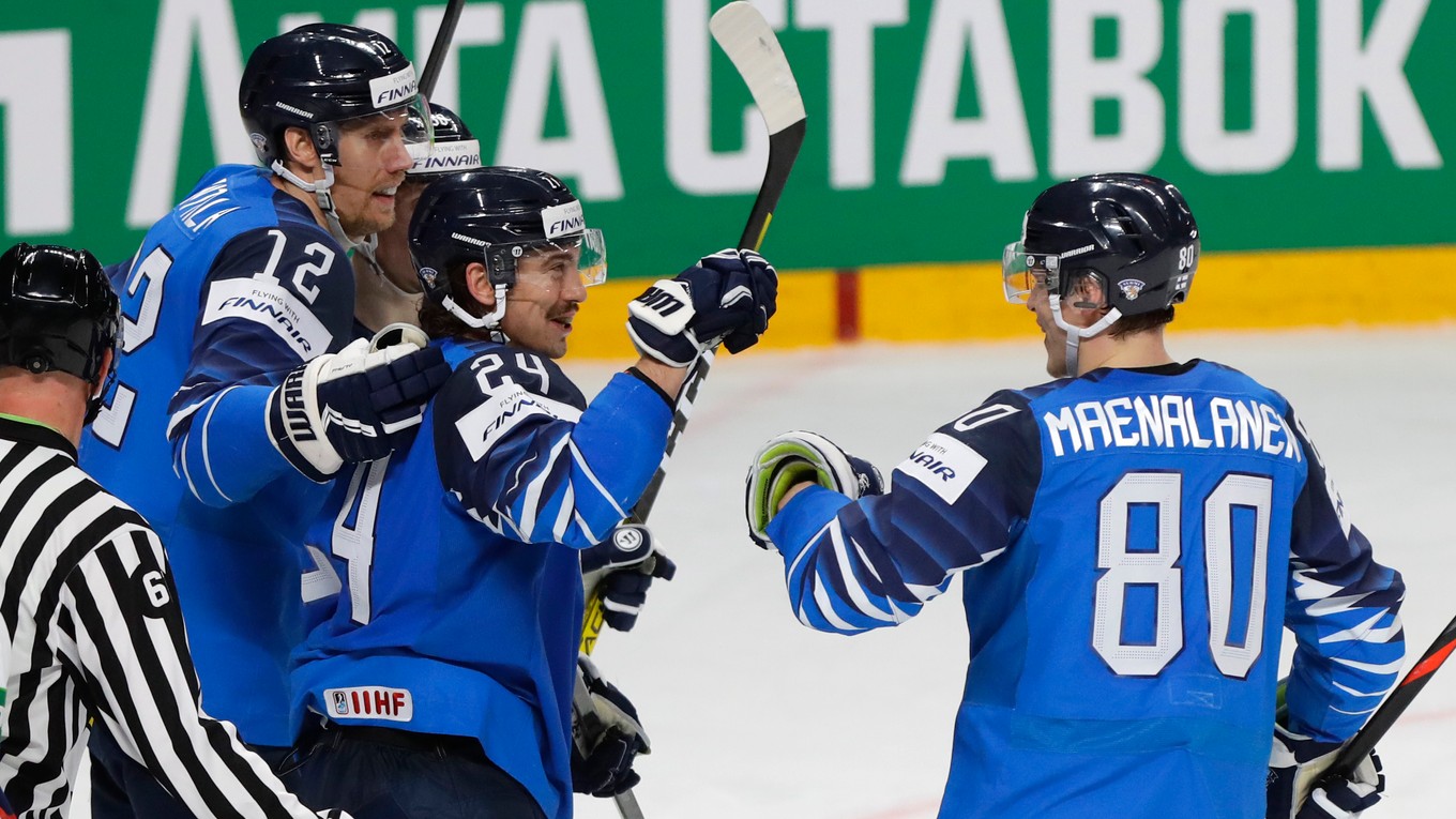 Fínski hokejisti.