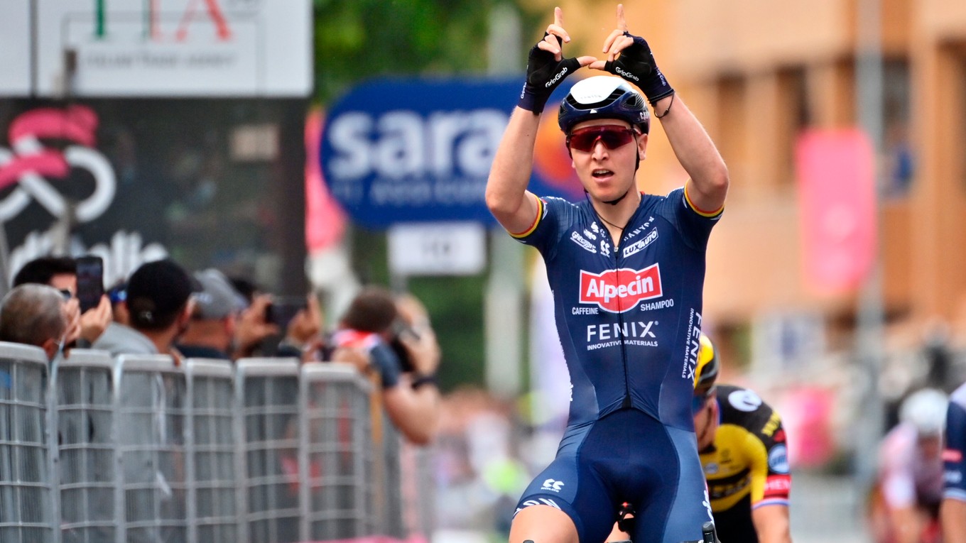 Tim Merlier vyhral 2. etapu na Giro d'Italia 2021