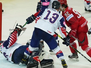 Zostrih a góly zo zápasu Bielorusko - Veľká Británia na MS v hokeji 2021.