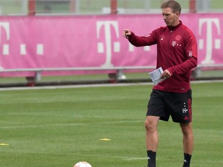 Tréner Bayernu Mníchov Julian Nagelsmann. 