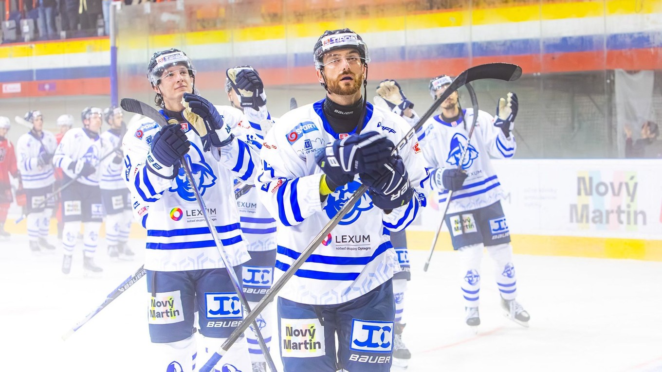 Hokejisti MHA Martin. 